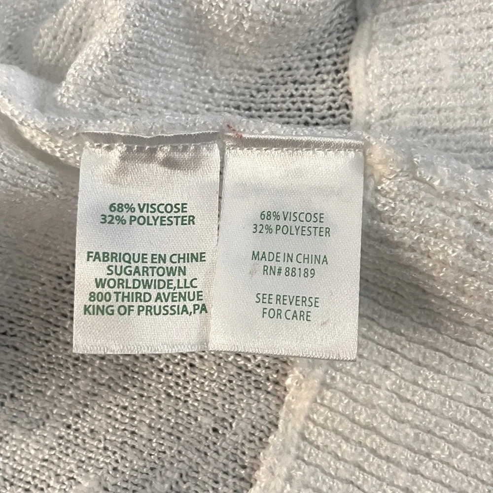Lilly Pulitzer white Knit cardigan sweater - Picture 6 of 10